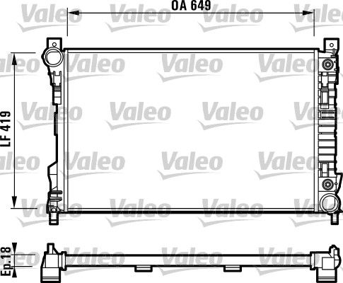 VALEO Radiators, Motora dzesēšanas sistēma 732740