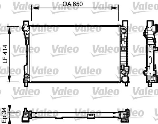 VALEO Radiators, Motora dzesēšanas sistēma 732743