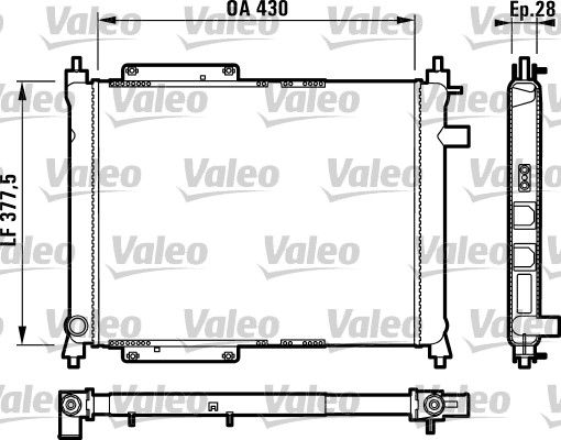 VALEO Radiators, Motora dzesēšanas sistēma 732759