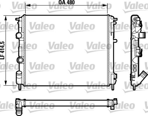 VALEO Radiators, Motora dzesēšanas sistēma 732761