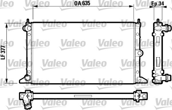 VALEO Radiators, Motora dzesēšanas sistēma 732790