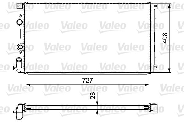VALEO Radiators, Motora dzesēšanas sistēma 732798