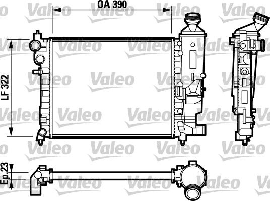 VALEO Radiators, Motora dzesēšanas sistēma 732807