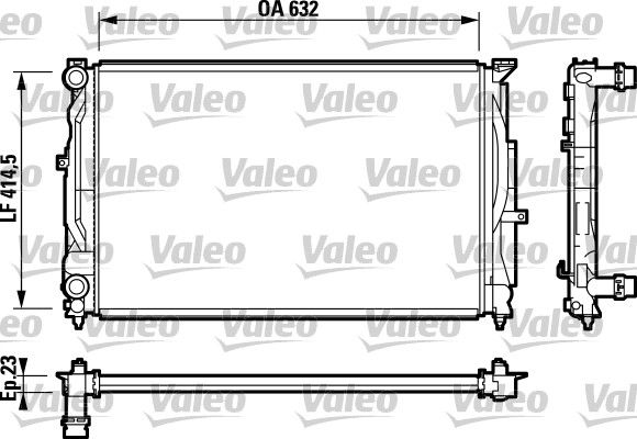VALEO Radiators, Motora dzesēšanas sistēma 732811