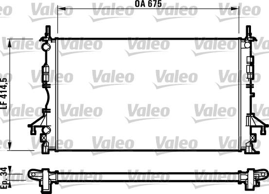 VALEO Radiators, Motora dzesēšanas sistēma 732828