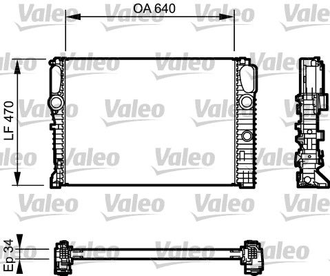 VALEO Radiators, Motora dzesēšanas sistēma 732849
