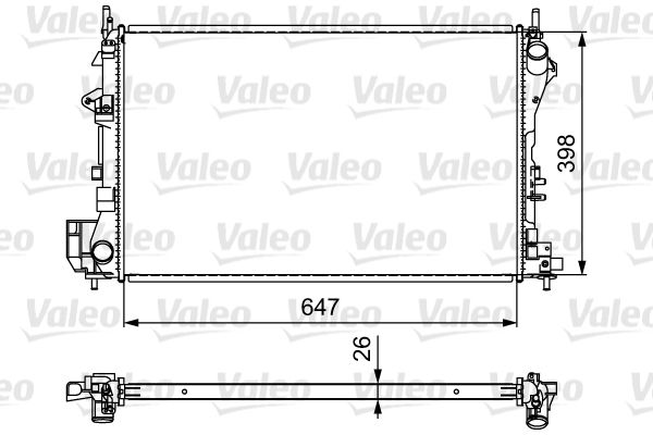 VALEO Radiators, Motora dzesēšanas sistēma 732877