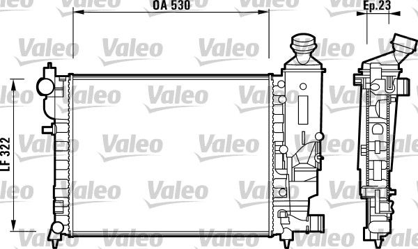 VALEO Radiators, Motora dzesēšanas sistēma 732882