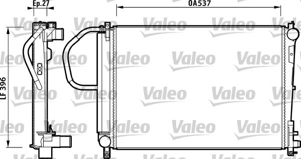 VALEO Radiators, Motora dzesēšanas sistēma 732883