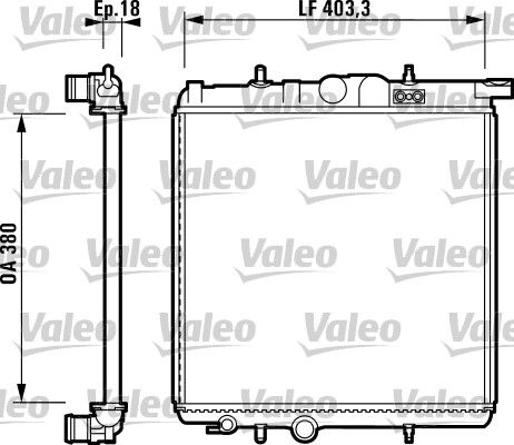 VALEO Radiators, Motora dzesēšanas sistēma 732885