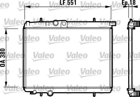 VALEO Radiators, Motora dzesēšanas sistēma 732886