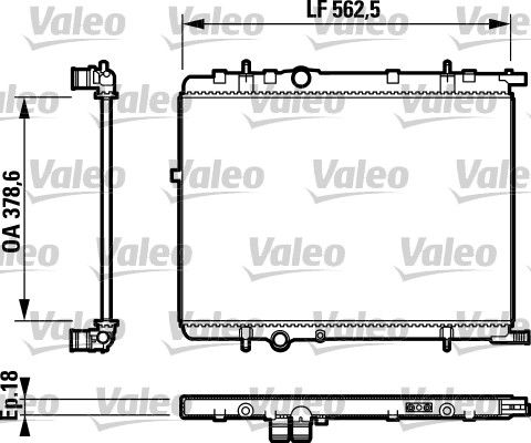 VALEO Radiators, Motora dzesēšanas sistēma 732890