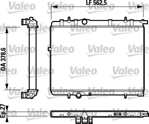 VALEO Radiators, Motora dzesēšanas sistēma 732893