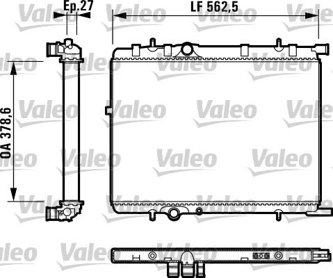 VALEO Radiators, Motora dzesēšanas sistēma 732895