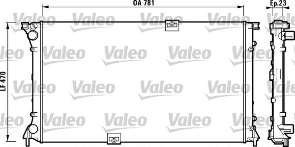 VALEO Radiators, Motora dzesēšanas sistēma 732902