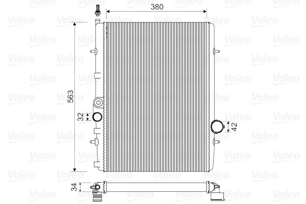 VALEO Radiators, Motora dzesēšanas sistēma 732906