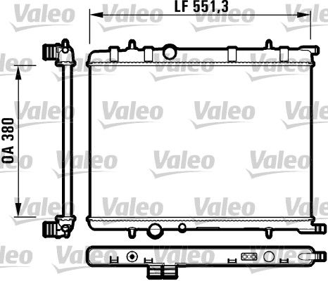 VALEO Radiators, Motora dzesēšanas sistēma 732908
