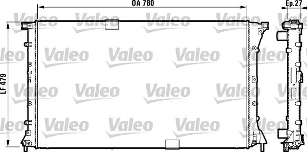 VALEO Radiators, Motora dzesēšanas sistēma 732911