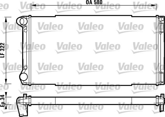 VALEO Radiators, Motora dzesēšanas sistēma 732913