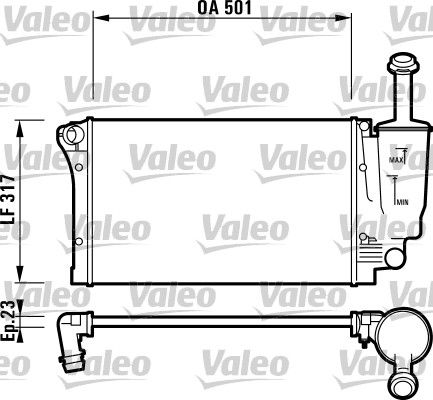 VALEO Radiators, Motora dzesēšanas sistēma 732924