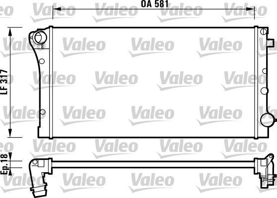 VALEO Radiators, Motora dzesēšanas sistēma 732925