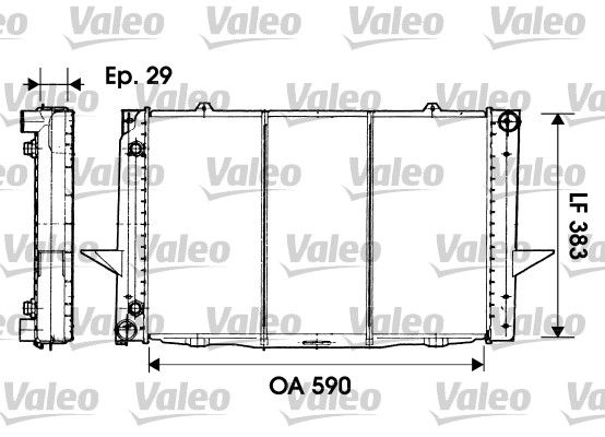 VALEO Radiators, Motora dzesēšanas sistēma 732941