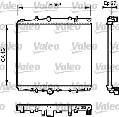 VALEO Radiators, Motora dzesēšanas sistēma 732944