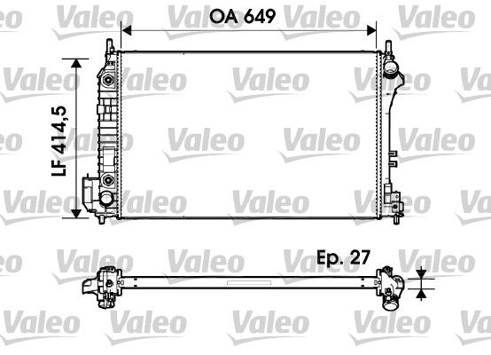 VALEO Radiators, Motora dzesēšanas sistēma 732947