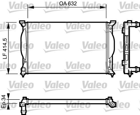 VALEO Radiators, Motora dzesēšanas sistēma 732963