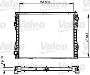 VALEO Radiators, Motora dzesēšanas sistēma 733546