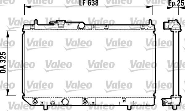 VALEO Radiators, Motora dzesēšanas sistēma 734102