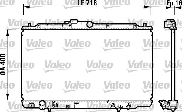 VALEO Radiators, Motora dzesēšanas sistēma 734113