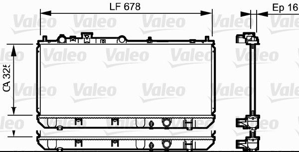 VALEO Radiators, Motora dzesēšanas sistēma 734123