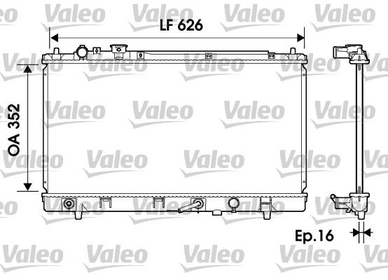 VALEO Radiators, Motora dzesēšanas sistēma 734126