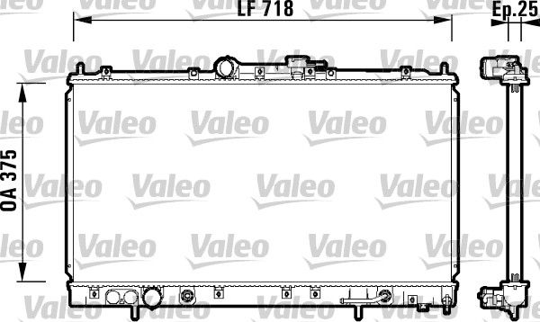 VALEO Radiators, Motora dzesēšanas sistēma 734129