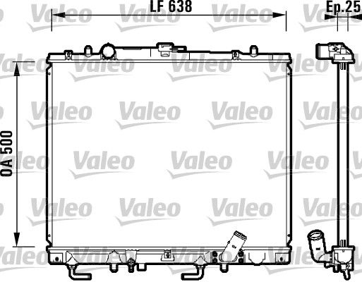 VALEO Radiators, Motora dzesēšanas sistēma 734143