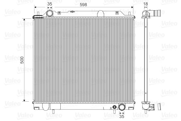 VALEO Radiators, Motora dzesēšanas sistēma 734146