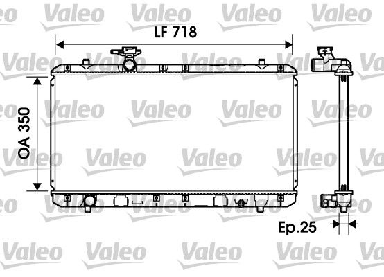 VALEO Radiators, Motora dzesēšanas sistēma 734164
