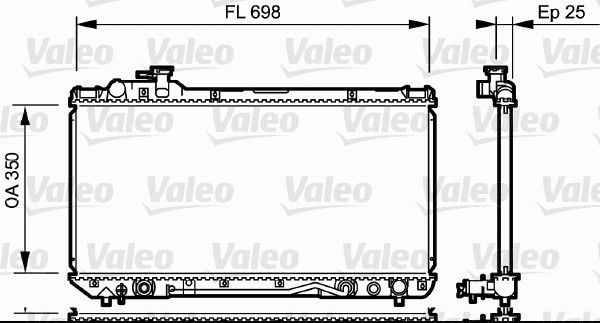 VALEO Radiators, Motora dzesēšanas sistēma 734172