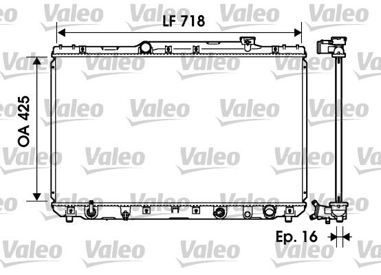 VALEO Radiators, Motora dzesēšanas sistēma 734193