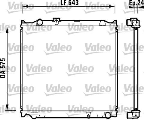 VALEO Radiators, Motora dzesēšanas sistēma 734205