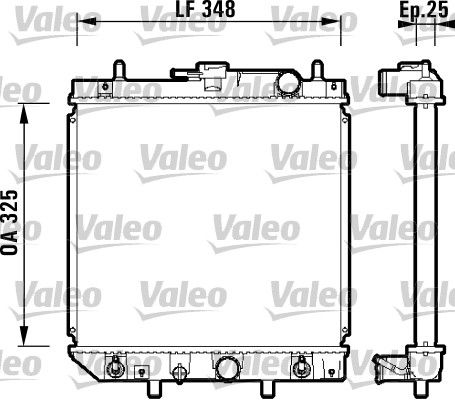 VALEO Radiators, Motora dzesēšanas sistēma 734210