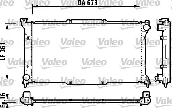 VALEO Radiators, Motora dzesēšanas sistēma 734212