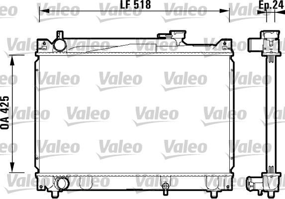 VALEO Radiators, Motora dzesēšanas sistēma 734213
