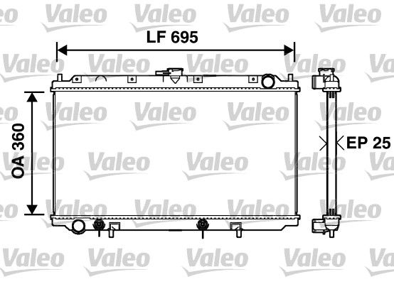 VALEO Radiators, Motora dzesēšanas sistēma 734215