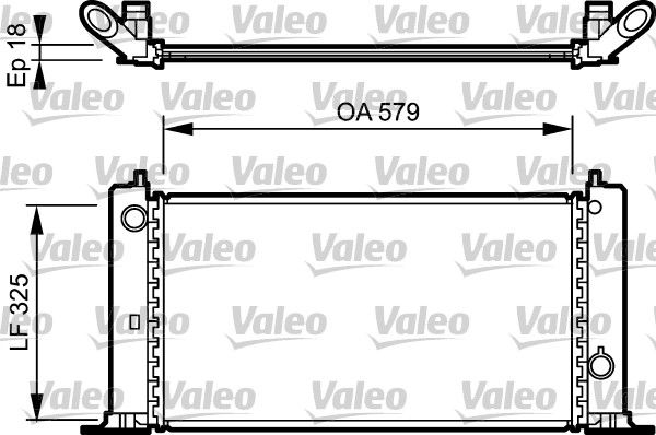 VALEO Radiators, Motora dzesēšanas sistēma 734228