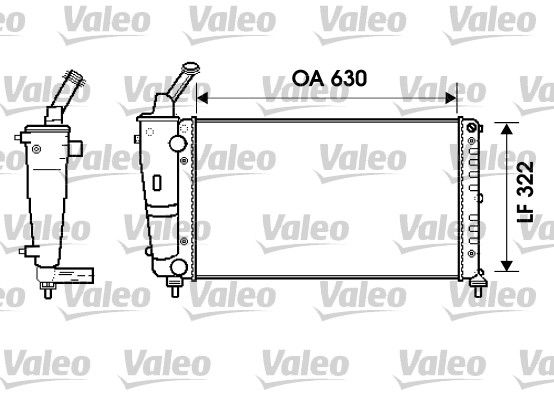 VALEO Radiators, Motora dzesēšanas sistēma 734238