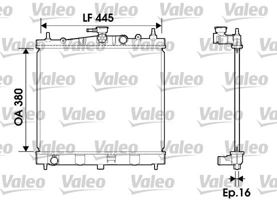 VALEO Radiators, Motora dzesēšanas sistēma 734246
