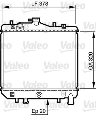 VALEO Radiators, Motora dzesēšanas sistēma 734262