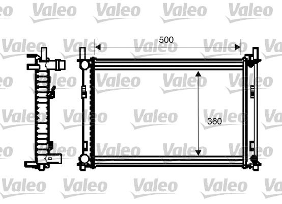 VALEO Radiators, Motora dzesēšanas sistēma 734272